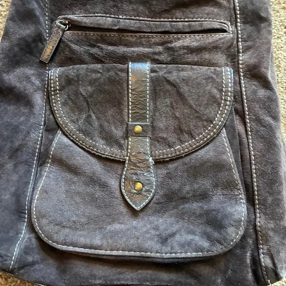 Coldwater-creek Women's Brown and Grey Bag